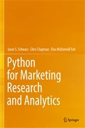 Book cover of Python for Marketing Research and Analytics by Jason S. Schwarz