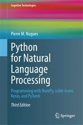Book cover of Python for Natural Language Processing (3rd ed.) by Pierre M. Nugues