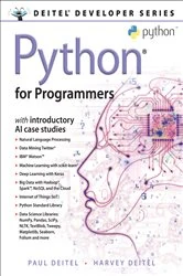 Book cover of Python for Programmers by Paul Deitel