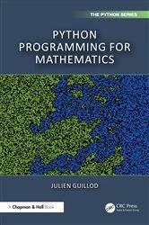 Book cover of Python Programming for Mathematics by Julien Guillod