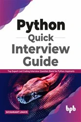 Book cover of Python Quick Interview Guide by Shyamkant Limaye