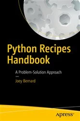 Book cover of Python Recipes Handbook by Joey Bernard