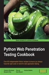 Book cover of Python Web Penetration Testing Cookbook by Cameron Buchanan