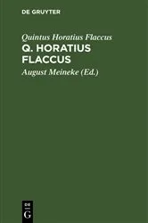 Book cover of Q. Horatius Flaccus by Quintus Horatius Flaccus