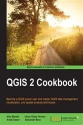 Book cover of QGIS 2 Cookbook by Alex Mandel