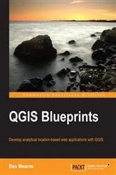 Book cover of QGIS Blueprints by Ben Mearns