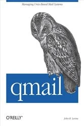 Book cover of qmail by John Levine