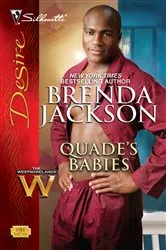 Book cover of Quade's Babies by Brenda Jackson