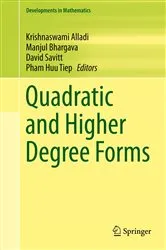 Book cover of Quadratic and Higher Degree Forms by Unknown