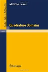 Book cover of Quadrature Domains by Makoto Sakai