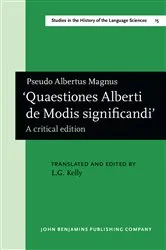 Book cover of 'Quaestiones Alberti de Modis significandi.' by Pseudo-Albertus Magnus