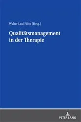 Book cover of Qualitaetsmanagement in der Therapie by Walter Leal Filho