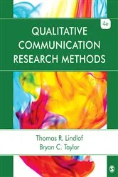 Book cover of Qualitative Communication Research Methods (4th ed.) by Thomas R. Lindlof