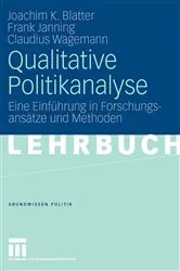 Book cover of Qualitative Politikanalyse by Joachim Blatter