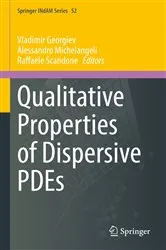 Book cover of Qualitative Properties of Dispersive PDEs by Vladimir Georgiev