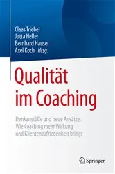 Book cover of Qualität im Coaching by Claas Triebel