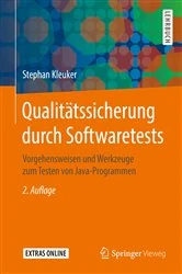 Book cover of Qualitätssicherung durch Softwaretests (2nd ed.) by Stephan Kleuker