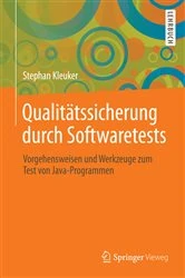 Book cover of Qualitätssicherung durch Softwaretests by Stephan Kleuker
