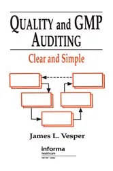 Book cover of Quality and GMP Auditing by James L. Vesper