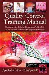 Book cover of Quality Control Training Manual by Syed Imtiaz Haider