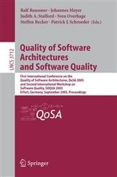 Book cover of Quality of Software Architectures and Software Quality by Ralf H. Reussner