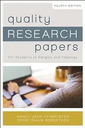Book cover of Quality Research Papers by Nancy Jean Vyhmeister