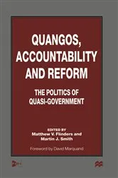 Book cover of Quangos, Accountability and Reform by Martin J. Smith