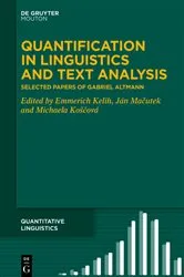 Book cover of Quantification in Linguistics and Text Analysis by Emmerich Kelih