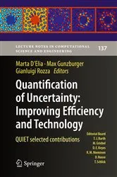 Book cover of Quantification of Uncertainty: Improving Efficiency and Technology by Marta D'Elia