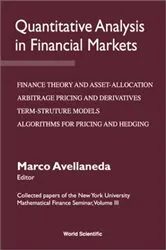 Book cover of Quantitative Analysis In Financial Markets: Collected Papers Of The New York University Mathematical Finance Seminar (Vol Iii) by Unknown