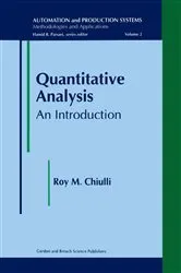 Book cover of Quantitative Analysis by Roy M Chiulli