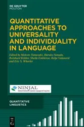 Book cover of Quantitative Approaches to Universality and Individuality in Language by Makoto Yamazaki