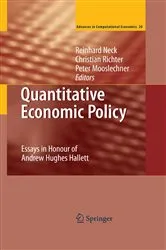 Book cover of Quantitative Economic Policy by Reinhard Neck