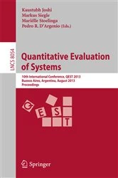 Book cover of Quantitative Evaluation of Systems by Kaustubh Joshi