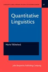 Book cover of Quantitative Linguistics by Marie Těšitelová
