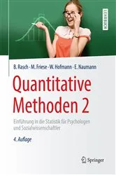 Book cover of Quantitative Methoden 2 (4th ed.) by Björn Rasch