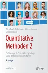 Book cover of Quantitative Methoden 2 (5th ed.) by Björn Rasch