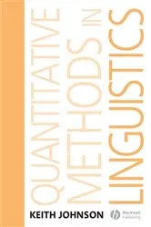 Book cover of Quantitative Methods In Linguistics by Keith Johnson