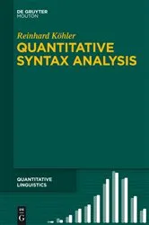 Book cover of Quantitative Syntax Analysis by Unknown
