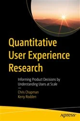 Book cover of Quantitative User Experience Research by Chris Chapman