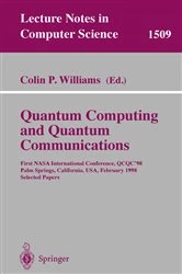 Book cover of Quantum Computing and Quantum Communications by Colin P. Williams