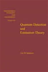 Book cover of Quantum Detection and Estimation Theory by Helstrom