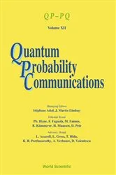 Book cover of Quantum Probability Communications: Qp-pq (Volumes 12) by J Martin Lindsay