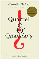 Book cover of Quarrel & Quandary by Cynthia Ozick