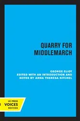 Book cover of Quarry for Middlemarch by George Eliot
