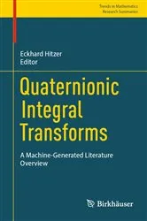 Book cover of Quaternionic Integral Transforms by Unknown