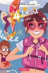 Book cover of Quatre soeurs en colo by Sophie Rigal-Goulard