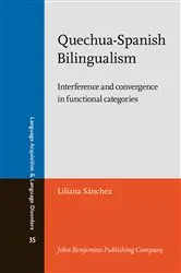 Book cover of Quechua-Spanish Bilingualism by Unknown