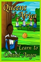 Book cover of Queens of Africa: Learn To Control Anger by JudyBee