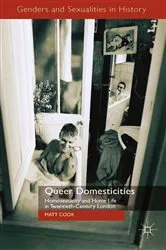 Book cover of Queer Domesticities by M. Cook